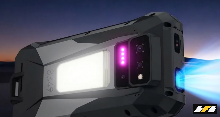 “Celular-tanque” tem projetor embutido e bateria gigantesca; veja os detalhes