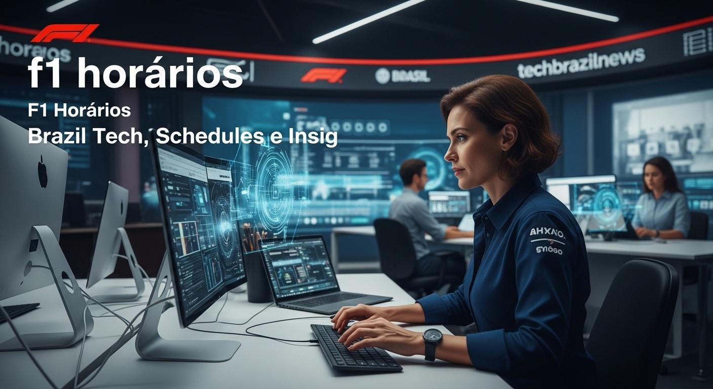 f1 horarios: F1 Horários and Brazil Tech: Data, Schedules, and Insig
