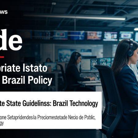 Set Appropriate State Guidelines Technology: Brazil Tech Policy